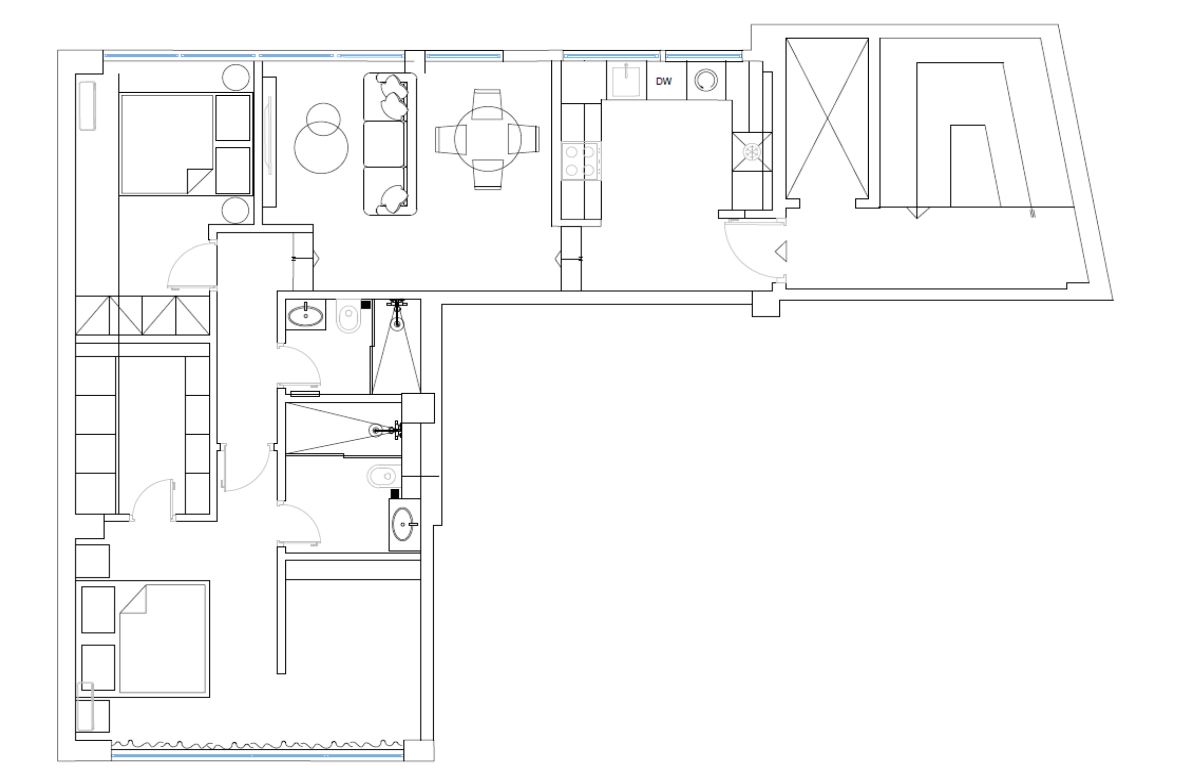 Floor Plan Harbor Piraeus Apt A